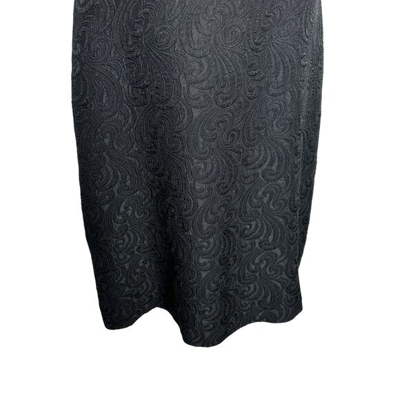 H&M Black Fit And Flair Sleeveless Dress Size 8 - Picture 3 of 6